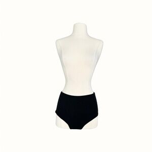 *New w/ Tags* MOEVA Livia black high waist bikini bottom - size XS